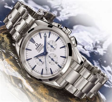 omega seamaster aqua terra chronograph.